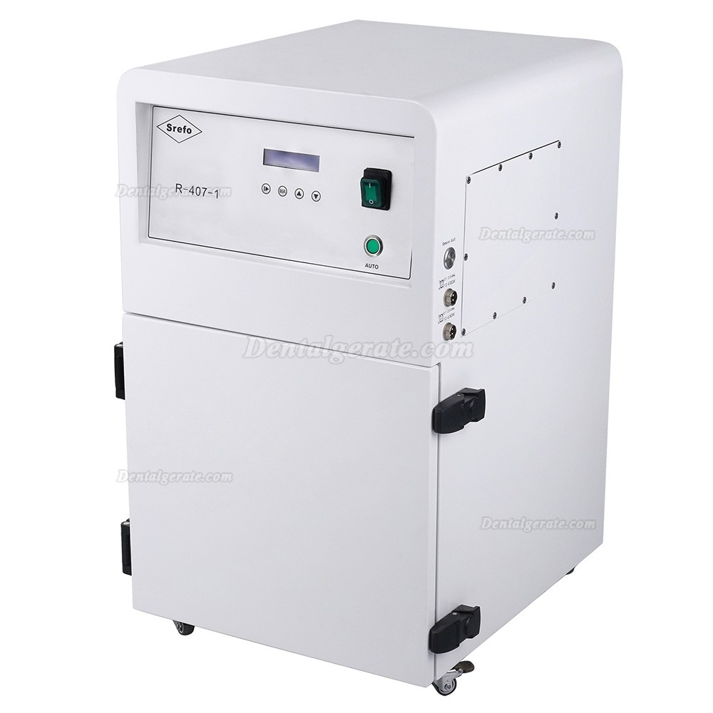 Srefo R-407-1 Dental CAD/CAM Dynamische Staubsammelmaschine / Dentallabor Absaugung mit GX16-4 CAM-Schnittstelle